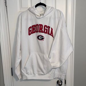 Georgia White Hoodie